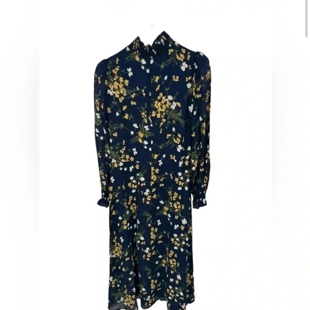 NEW Reformation Stevi Long Sleeve Dress In Gemini Size 12 B1845
